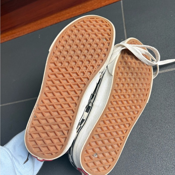 Vans Authentic Platform Checkerboard Sneakers | Women’s 6.5 - Picture 4 of 5